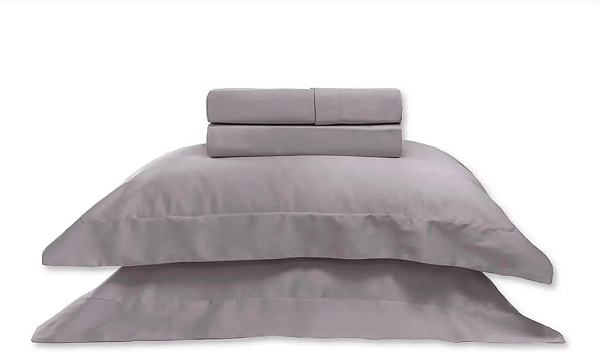 Jogo de Cama Percal 300 fios Prata