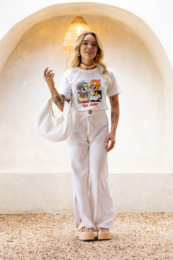 Tshirt Tom And Jerry Personagens