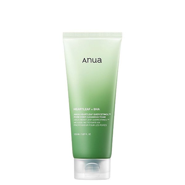 Anua Heartleaf Quercetinol Pore Deep Cleansing Foam 150ml - Espuma Facial