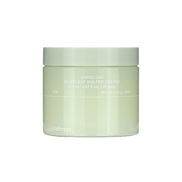 Celimax Ji Woo Gae Heartleaf BHA Peeling Pad 125ml - Discos Tonificantes