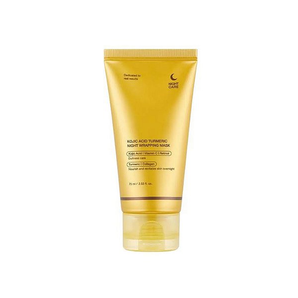 Medicube Kojic Acid Turmeric Night Wrapping Mask 75ml - Máscara Facial