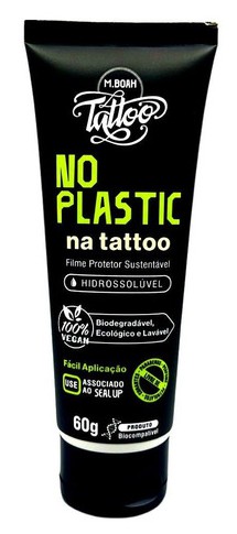 NO PLASTIC – Filme Protetor Sustentável para Tatuagem 60g