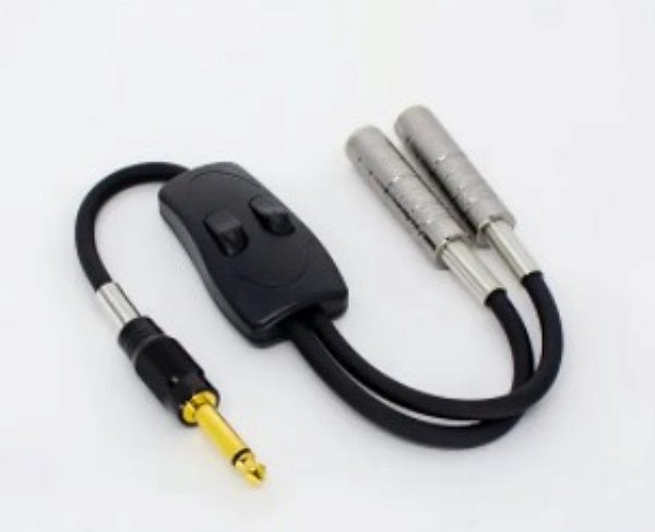 HUB P/ usar 2 Máquinas - Black - conector de alumínio - White Head