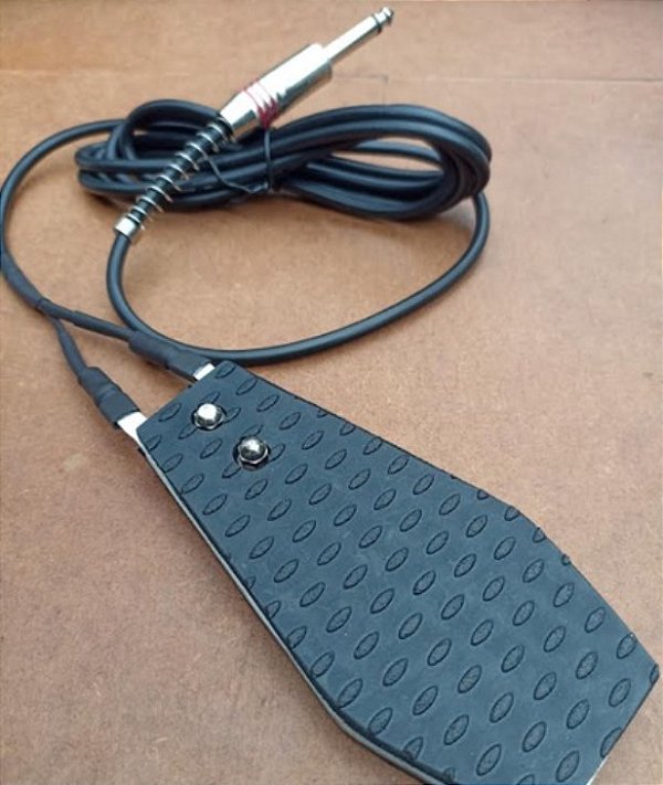 Pedal em aço inox emborrachado + Cabo T.T.s