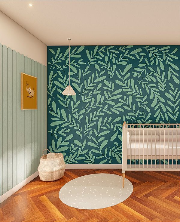 Papel de Parede Painel Ramos