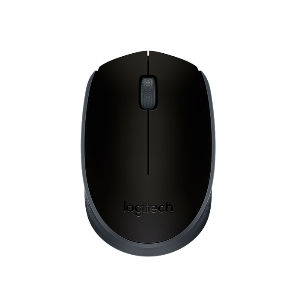 Mouse Logitech Wireless M170 Preto.