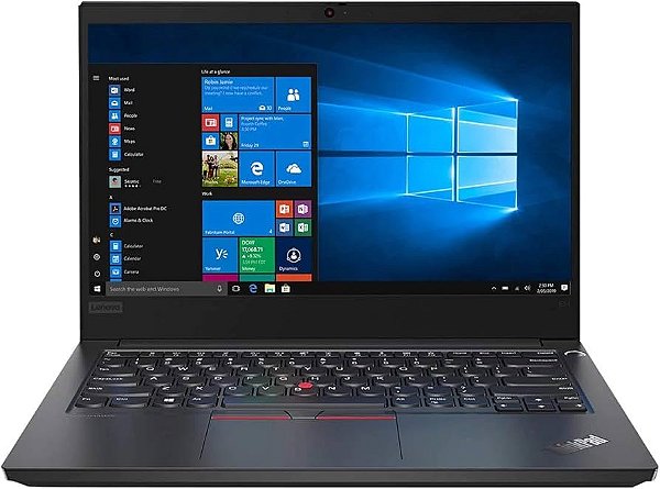 Notebook Lenovo ThinkPad E14 Gen 2 (20TB) / Intel Core i5-1135G7 / 11ª Geração / 16GB DDR4 / 256GB SSD NVMe.