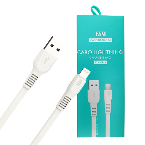 Cabo USB Lightning FCA-E512.