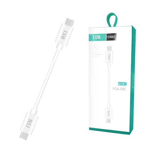 Cabo Tipo C / Tipo C 20CM FCA-C8C Fam.
