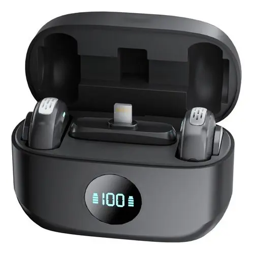 Microfone de Lapela 2 microfones FCA-BM02.