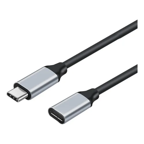 Cabo Extensor USB-C Extension Cable Thunderbolt 3.1 1m Macho/Fêmea 4K 60Hz.