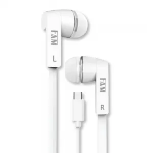 Fone de ouvido com borrachinha/microfone FCA-E088C.