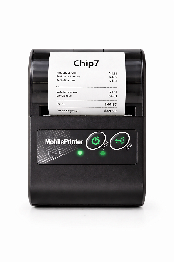 Impressora Térmica Portátil Bluetooth Mobile Printer Sem Tinta Android iOS.