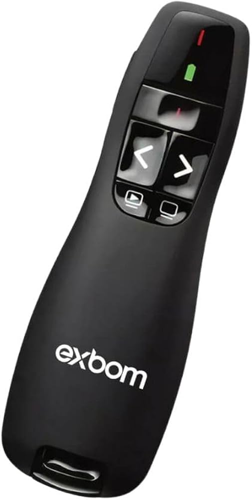 Apresentador Laser Pointer L.PT-8Df 2.4G Sem Fio Alcance 30m.