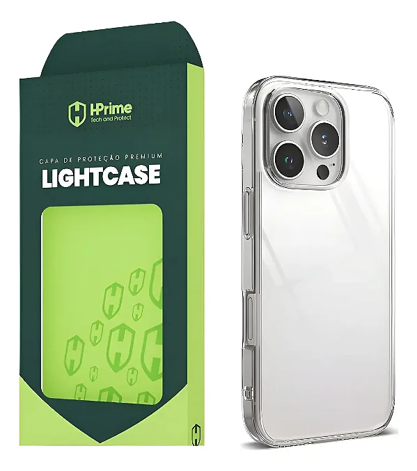 Capa HPrime LightCase Apple iPhone 16 Pro Max