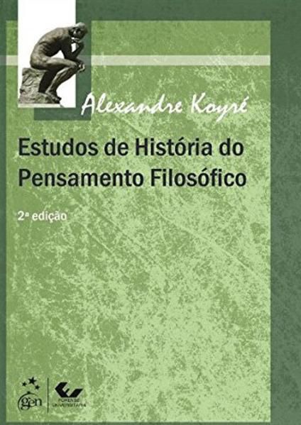 ESTUDOS DE HISTÓRIA DO PENSAMENTO FILOSÓFICO