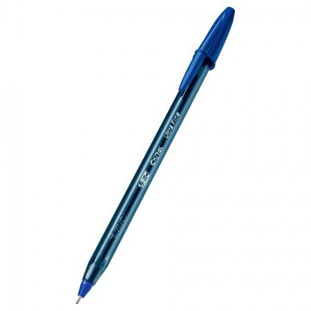 CANETA BIC ULTRA FINA 0.7 - AZUL