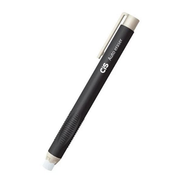 CANETA BORRACHA CIS - PRETO