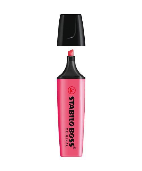 MARCA TEXTO STABILO BOSS - ROSA