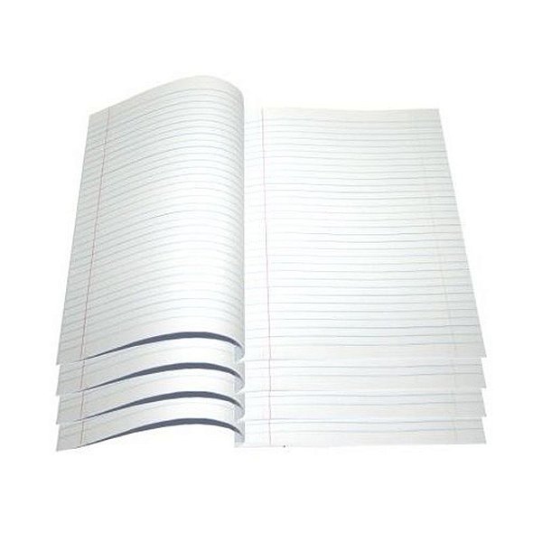 PAPEL ALMACO C/ PAUTA - PAUTA BRANCA