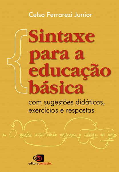 SINTAXE PARA A EDUCAÇÃO BÁSICA