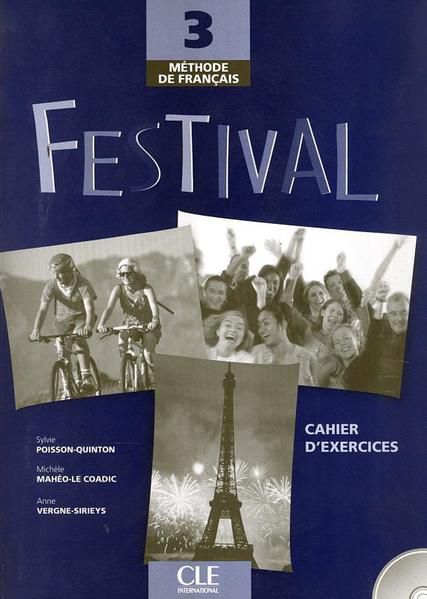 FESTIVAL 3 - CAHIER D´EXERCICES + CD AUDIO
