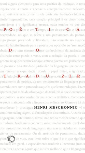 POÉTICA DO TRADUZIR