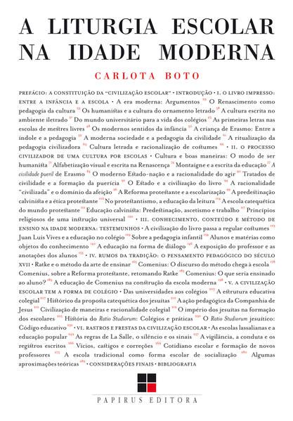 LITURGIA ESCOLAR NA IDADE MODERNA (A)