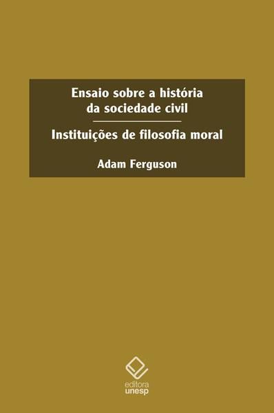 ENSAIO SOBRE A HISTÓRIA DA SOCIEDADE CIVIL
