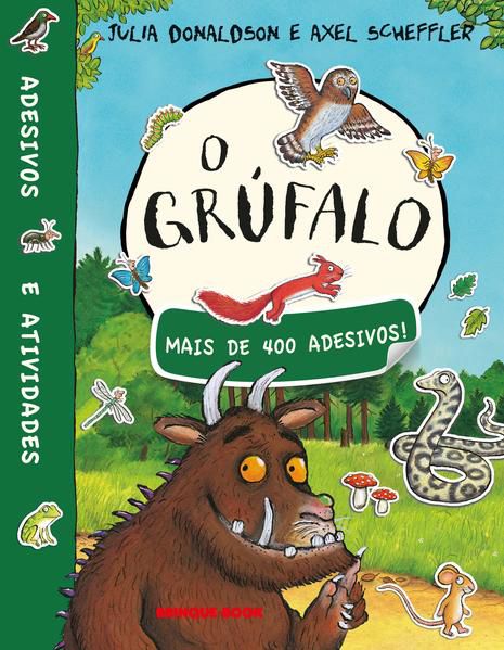 O GRÚFALO - LIVRO DE ADESIVOS