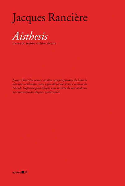 AISTHESIS: CENAS DO REGIME ESTÉTICO DA ARTE