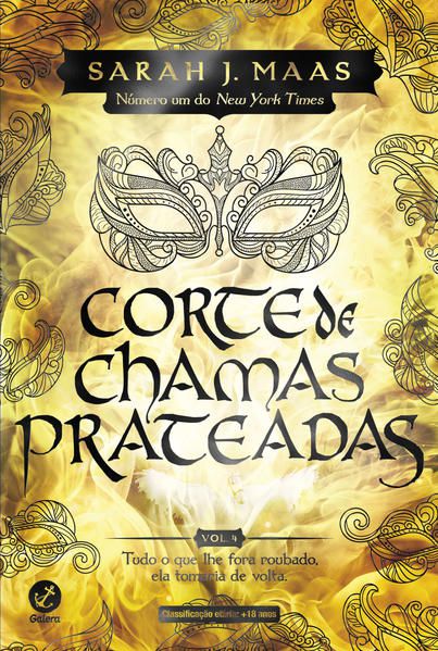 CORTE DE CHAMAS PRATEADAS (VOL. 4 CORTE DE ESPINHOS E ROSAS) - VOL. 4