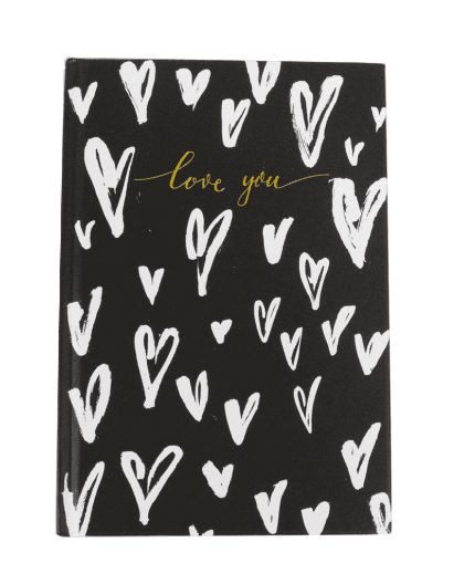 CADERNO BROCHURA A5 CD PAUTADO SL-NB0020 - CORACAO