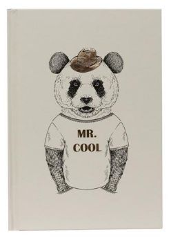 CADERNO BROCHURA A5 CD SL-NB0022 - PANDA