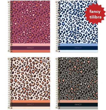CADERNO TILIBRA COLEG FANCY 10M CD 160FLS