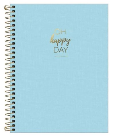 CADERNO TILIBRA COLEG HAPPY AZUL 1M CD 80FLS