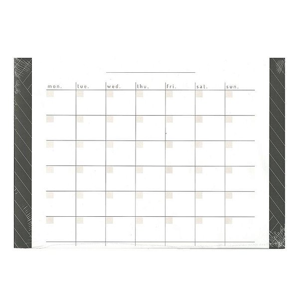 BLOCO OTIMA A4 BROCHURA MONTH NOIR 30FLS