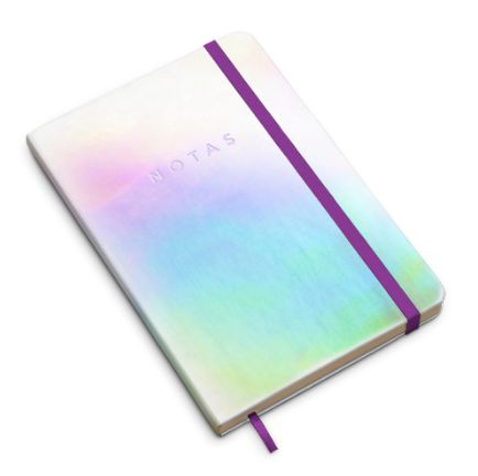 CADERNETA CICERO A5 S/PAUTA CD HOLOGRAFICA 160PAG