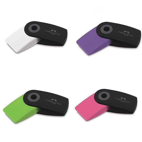 BORRACHA FABER - MINI SLEEVE BLACK NEON