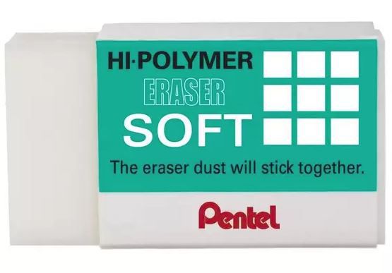 BORRACHA PENTEL - HI-POLYMER GRANDE