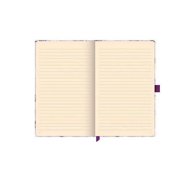 CADERNETA OTIMA PAPERTALK MAXI FLORAL 4205-9 LILAS