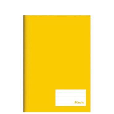 CADERNO A4 BROCHURA CD AMARELO 48FLS