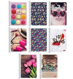 CADERNO TILIBRA A4 ESPIRAL 10M CD MAIS FEM 200FLS