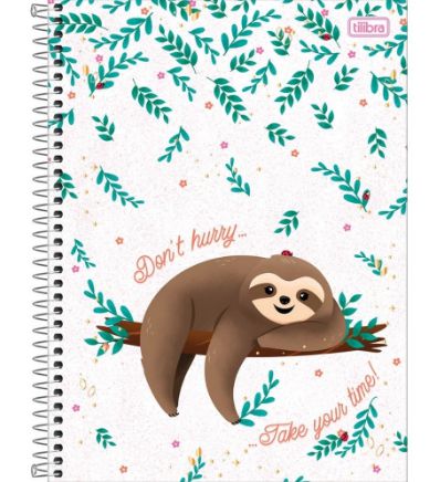 CADERNO TILIBRA A4 ESPIRAL 10M CD NAP NAP 160FLS