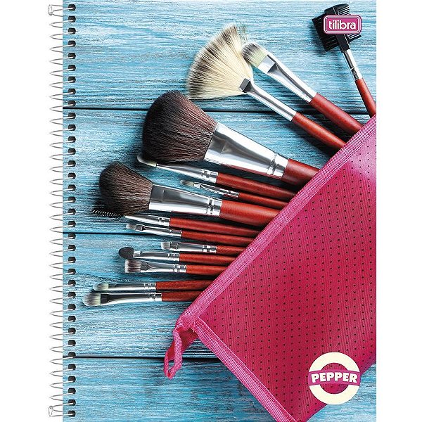 CADERNO TILIBRA A4 ESPIRAL 10M CD PEPPER FEM 160FLS