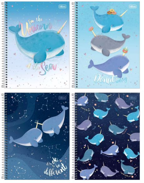 CADERNO TILIBRA A5 ESPIRAL BUBBLE 80FLS