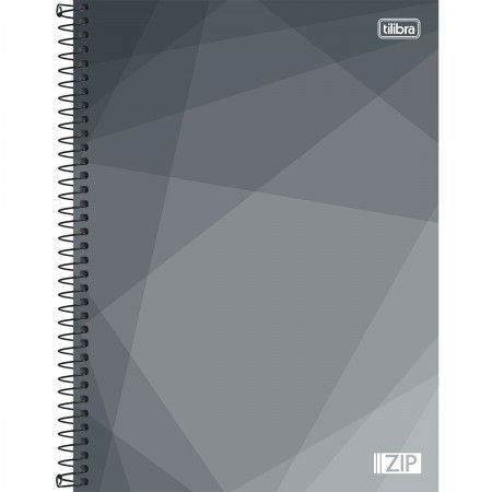 CADERNO TILIBRA A4 ESPIRAL 10M CD ZIP 200FLS