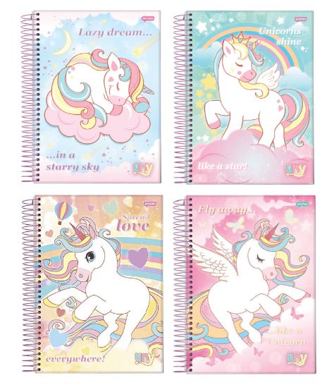 CADERNO A4 ESPIRAL 1M CD UNY 96FLS