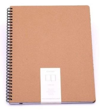 CADERNO A4 ESPIRAL PONTILHADO CICERO - KRAFT
