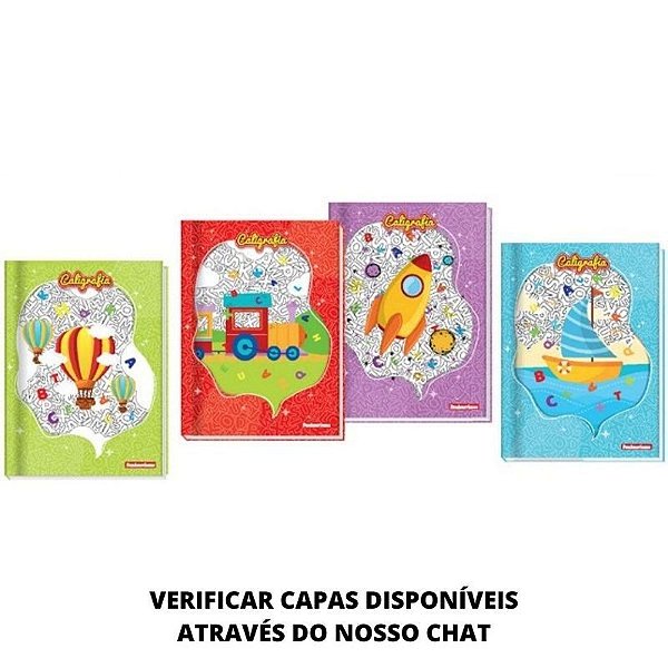 CADERNO DE CALIGRAFIA A4 BROCHURA CD